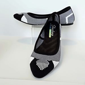 Sketches, Celo Wham, Air-cooled, memory foam ballet flats. Size 7